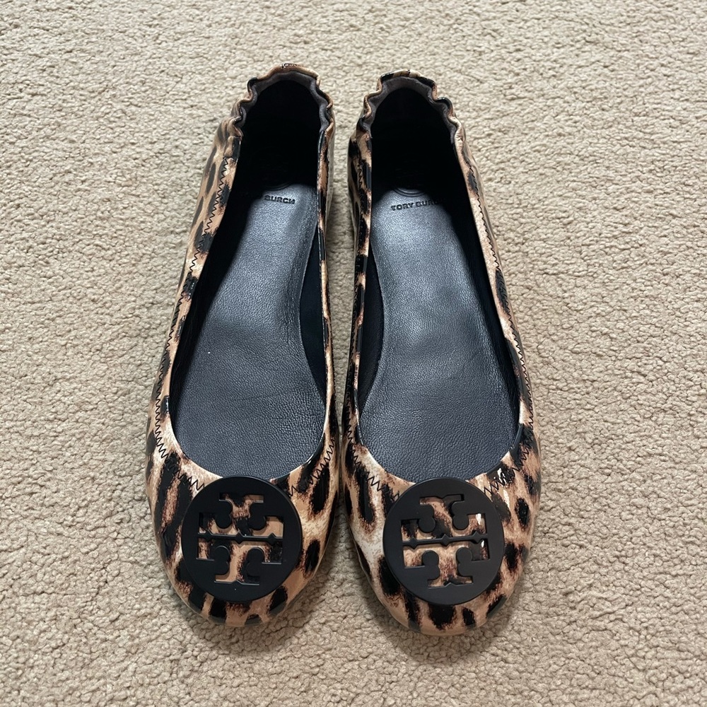 Tory Burch Leopard Flats